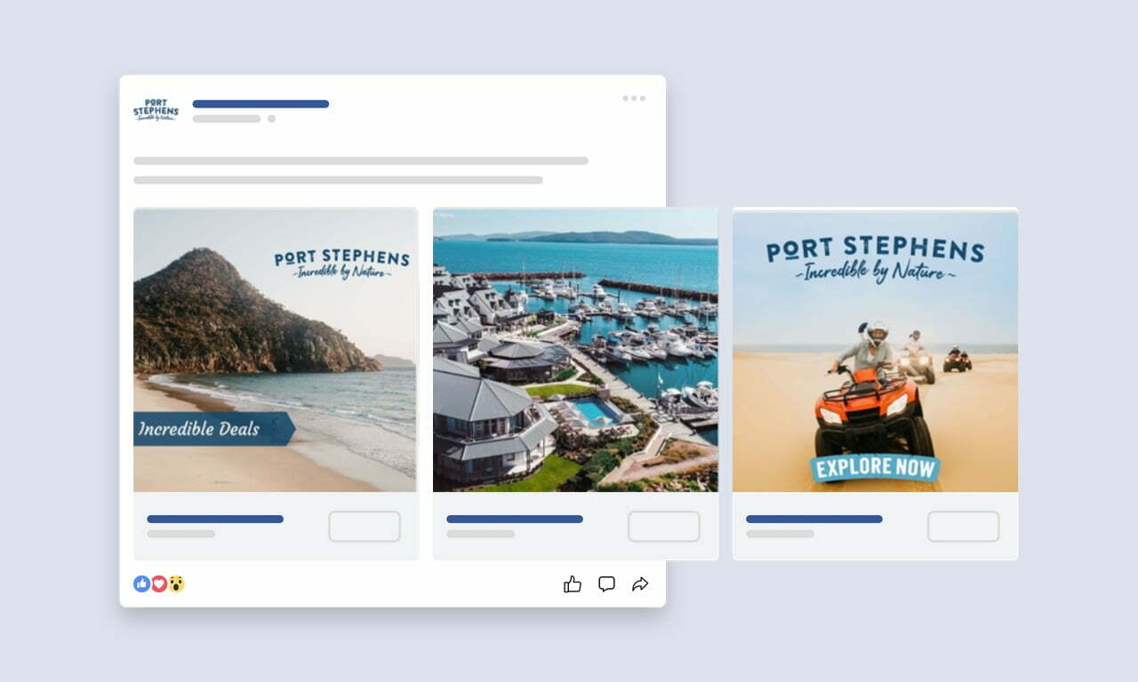 port-stephens-tourism-facebook-ads-campaign